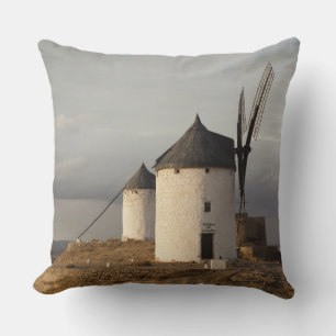 Consuegra, alte Windmühlen von La Mancha Kissen