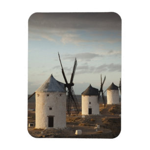 Consuegra, antike Windmühlen La Mancha Magnet