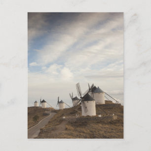 Consuegra, antike Windmühlen La Mancha Postkarte
