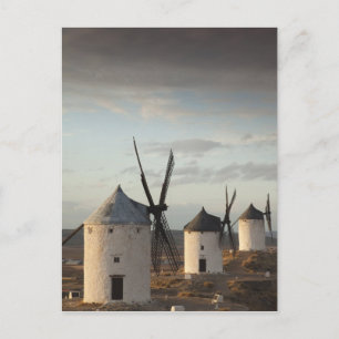 Consuegra, antike Windmühlen La Mancha Postkarte