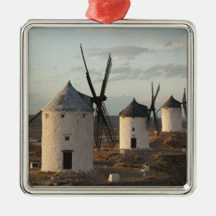 Consuegra, antike Windmühlen von La Mancha Ornament Aus Metall
