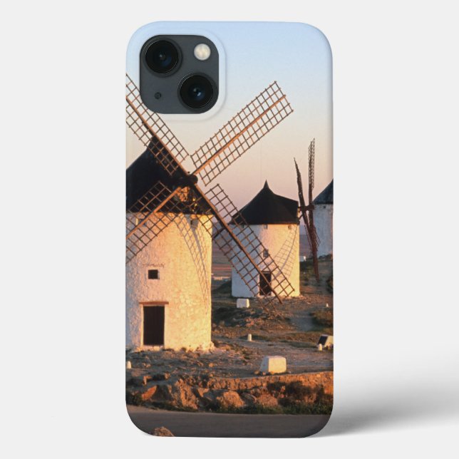 Consuegra, La Mancha, Spanien, Windmühlen Case-Mate iPhone Hülle (Rückseite)