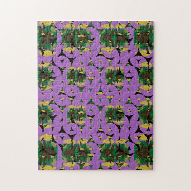 Contained Sky Flame Pinwheels Puzzle (Vertikal)