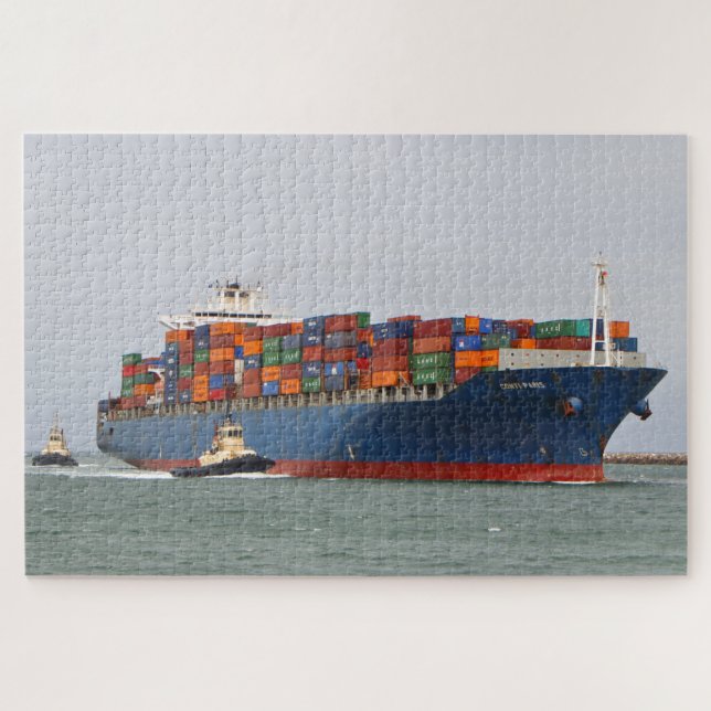 Container Schiff Conti Paris Puzzle (Horizontal)