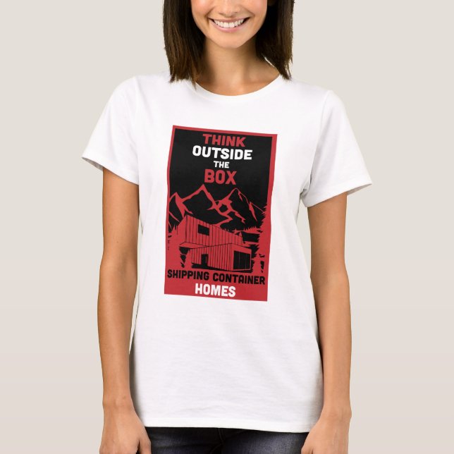 Container-Zuhause T-Shirt (Vorderseite)
