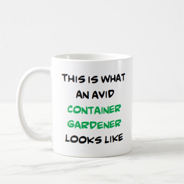 Containergärtner, phantastisch kaffeetasse (Links)