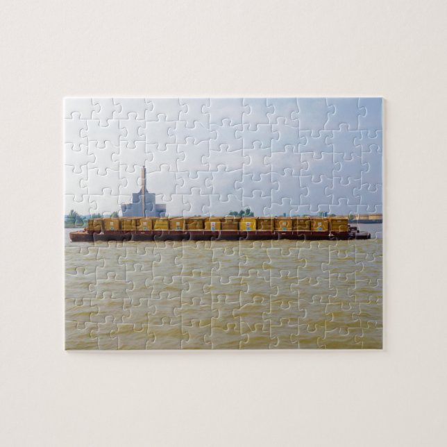 Containerschiff Puzzle (Horizontal)