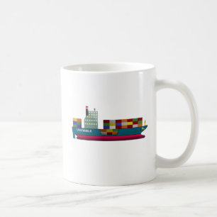 Containerschiff Tasse
