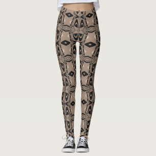 Contempo Kasten-Rückseite Leggings