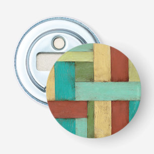 Contempoary mehrfarbige Küstenmalerei Flaschenöffner