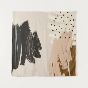 Contemporary abstract artwork, decorative backgro wandteppich