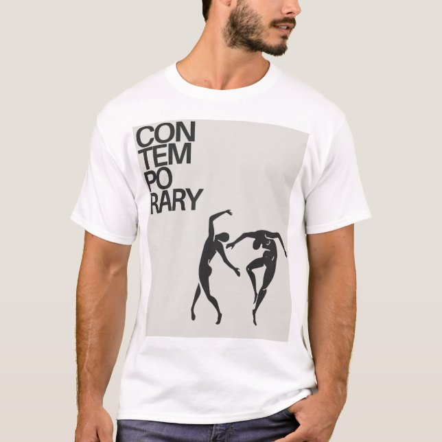 Contemporary Art Graphic Men's T-Shirt - Modern Mi (Vorderseite)