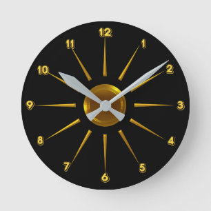 Contemporary Designer Wall Clock Runde Wanduhr