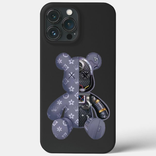 Contemporary Robot Bear Case-Mate iPhone Hülle (Rückseite)