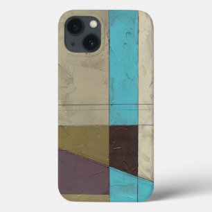 Contemporay Minimalistische Malerei mit tiefer iPhone 13 Hülle