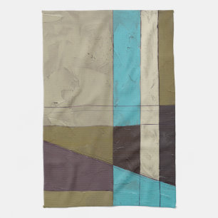 Contemporay Minimalistische Malerei mit tiefer Küchentuch