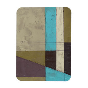 Contemporay Minimalistische Malerei mit tiefer Magnet