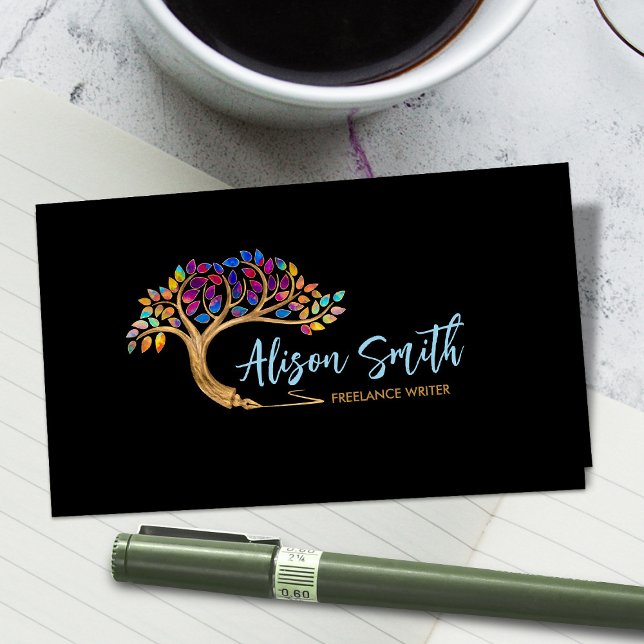 Content Creator - Copywriter - Freelance Writer Visitenkarte (Von Creator hochgeladen)