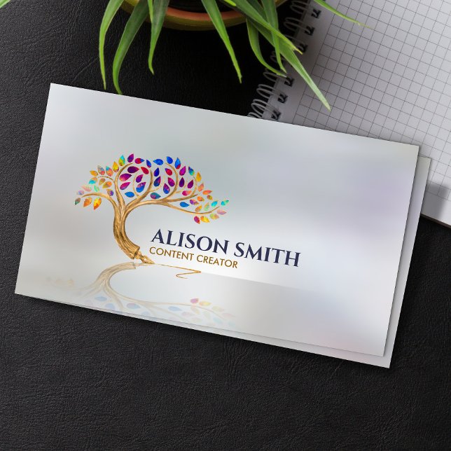 Content Creator - Copywriter - Freelance Writer Visitenkarte (Von Creator hochgeladen)