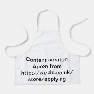 Content Creator Schürze