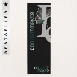 CONTENTMAKER Yoga Mat Abstrakt Green Emerald Yogamatte