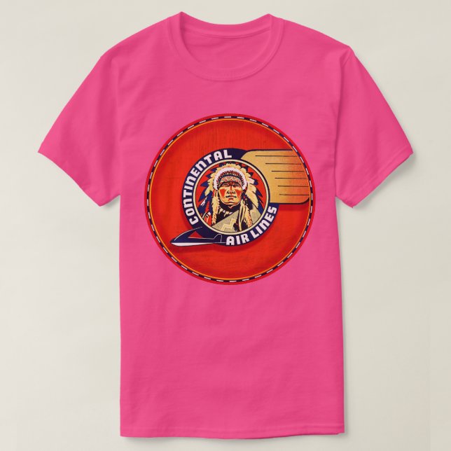 Continental Airlines T-Shirt (Design vorne)