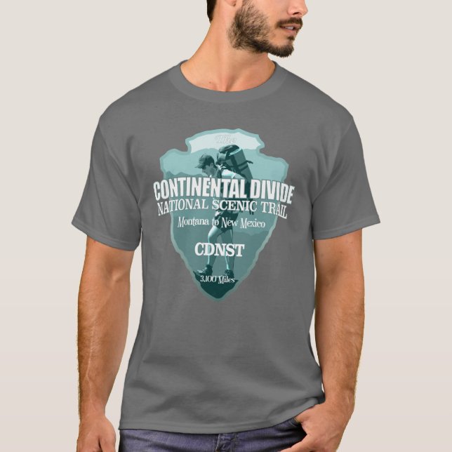 Continental Divide Trail (arrowhead T) T-Shirt (Vorderseite)