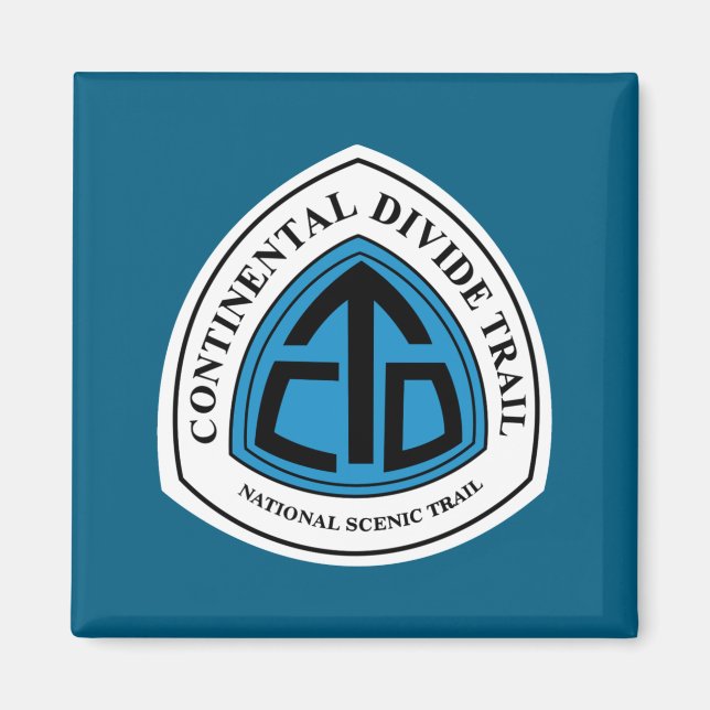 Continental Divide Trail Sign Usa  Magnet (Vorne)