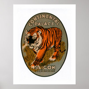 Continental Palace Hotel Saigon (Leinwand) Poster