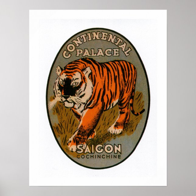 Continental Palace Hotel Saigon (Leinwand) Poster (Vorne)