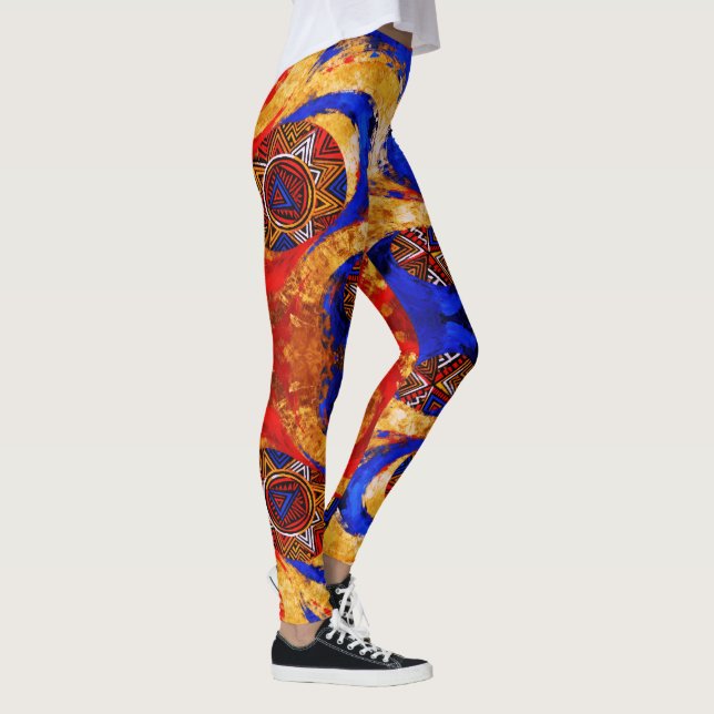 Continuum – Eine farbenfrohe Feier der schwarzen G Leggings (Rechts)