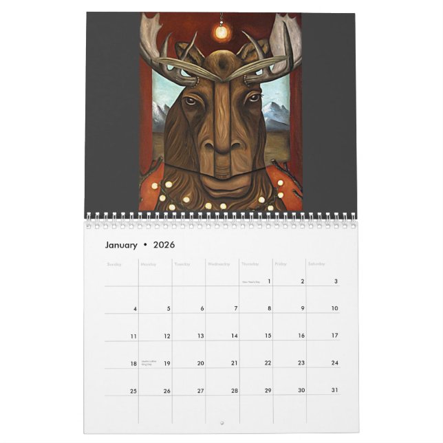 Contortionist, 2011 kalender (Jan 2026)