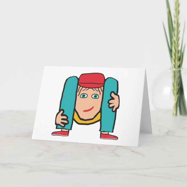 Contortionist Karte (Vorderseite)