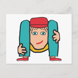 Contortionist Postkarte
