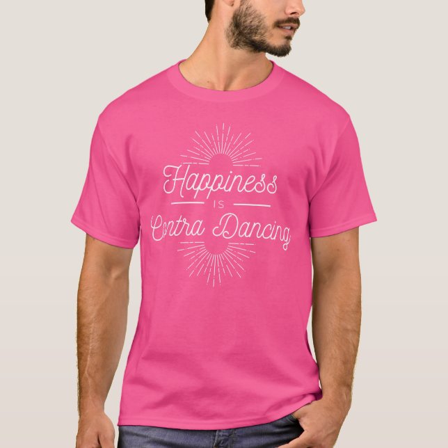 Contra Dancing Contra Dancer Square Dancing Contra T-Shirt (Vorderseite)