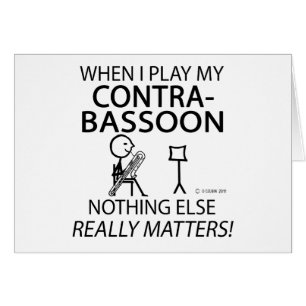 Contrabassoon nichts anderes ist von Bedeutung