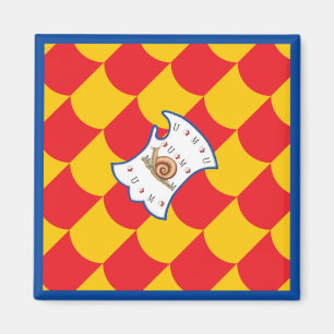 Contrada della Chiocciola (Schnecke) Palio Magnet