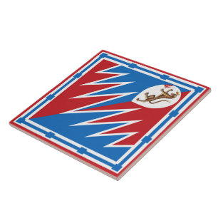 Contrada della Pantera (Panther) Palio di Siena Fliese