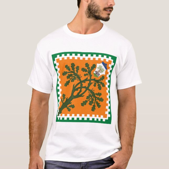 Contrada della Selva (Wald) Palio di Siena T-Shirt (Vorderseite)