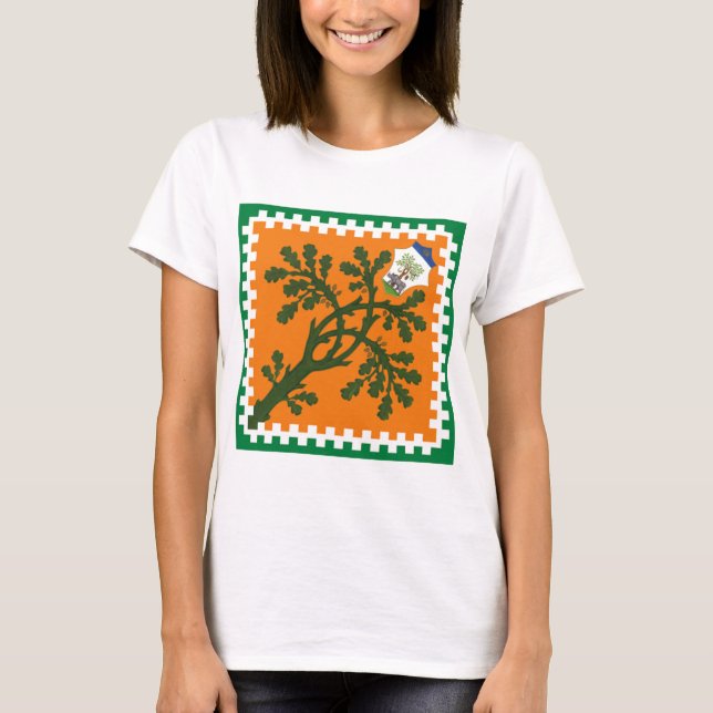 Contrada della Selva (Wald) Palio di Siena T-Shirt (Vorderseite)
