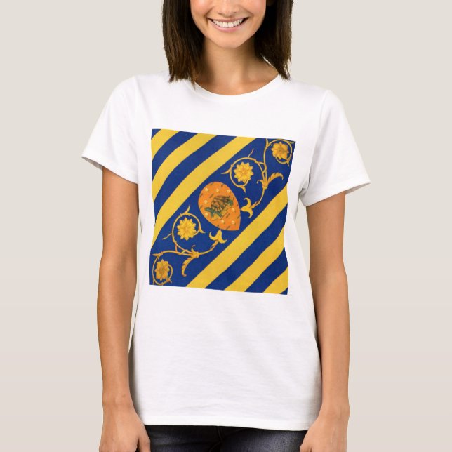 Contrada della Tartuca (Tortoise) Palio di Siena T-Shirt (Vorderseite)