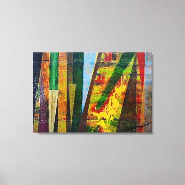 Contrasts Leinwanddruck (Vorderseite)