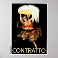 CONTRATTO Sparkling Wine 1922 Leonetto Cappiello