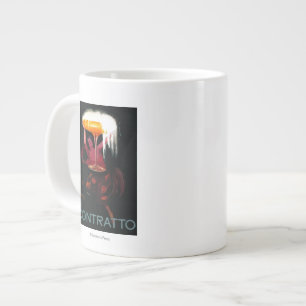 Contratto Vintag PosterEurope Jumbo-Tasse