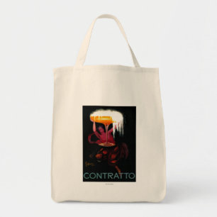 Contratto Vintage PosterEuropa Tragetasche