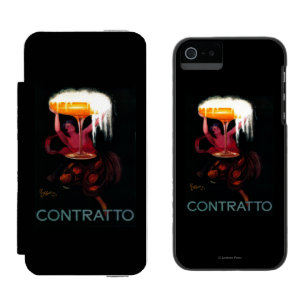 Contratto Vintages PosterEurope Incipio Watson™ iPhone 5 Geldbörsen Hülle