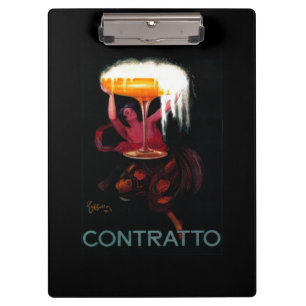 Contratto Vintages PosterEurope Klemmbrett