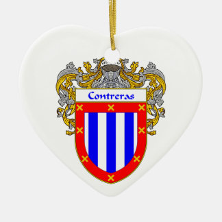 Contreras Wappen/Familienwappen Keramik Ornament
