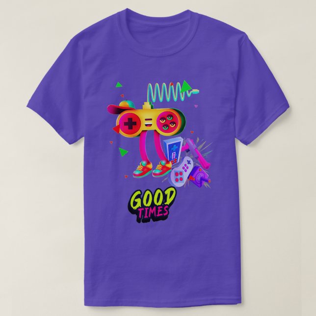 Control all the Things Video Game Controller -giga T-Shirt (Design vorne)