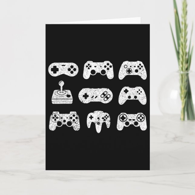 Control All The Things Video Game Controller Karte (Vorderseite)